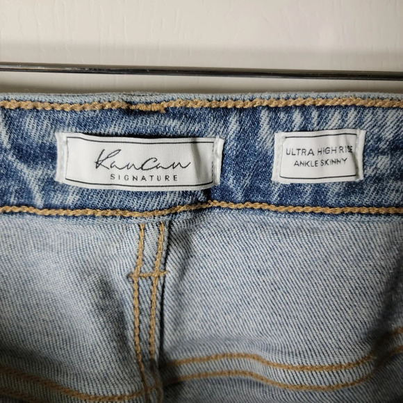 KanCan Signature Ultra High Ankle Skinny Jeans | KanCan Denim | Size 26 - Picture 5 of 9